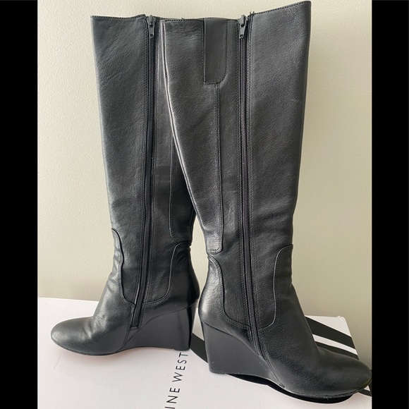 Nine West Black Boots - Picture 3 of 5